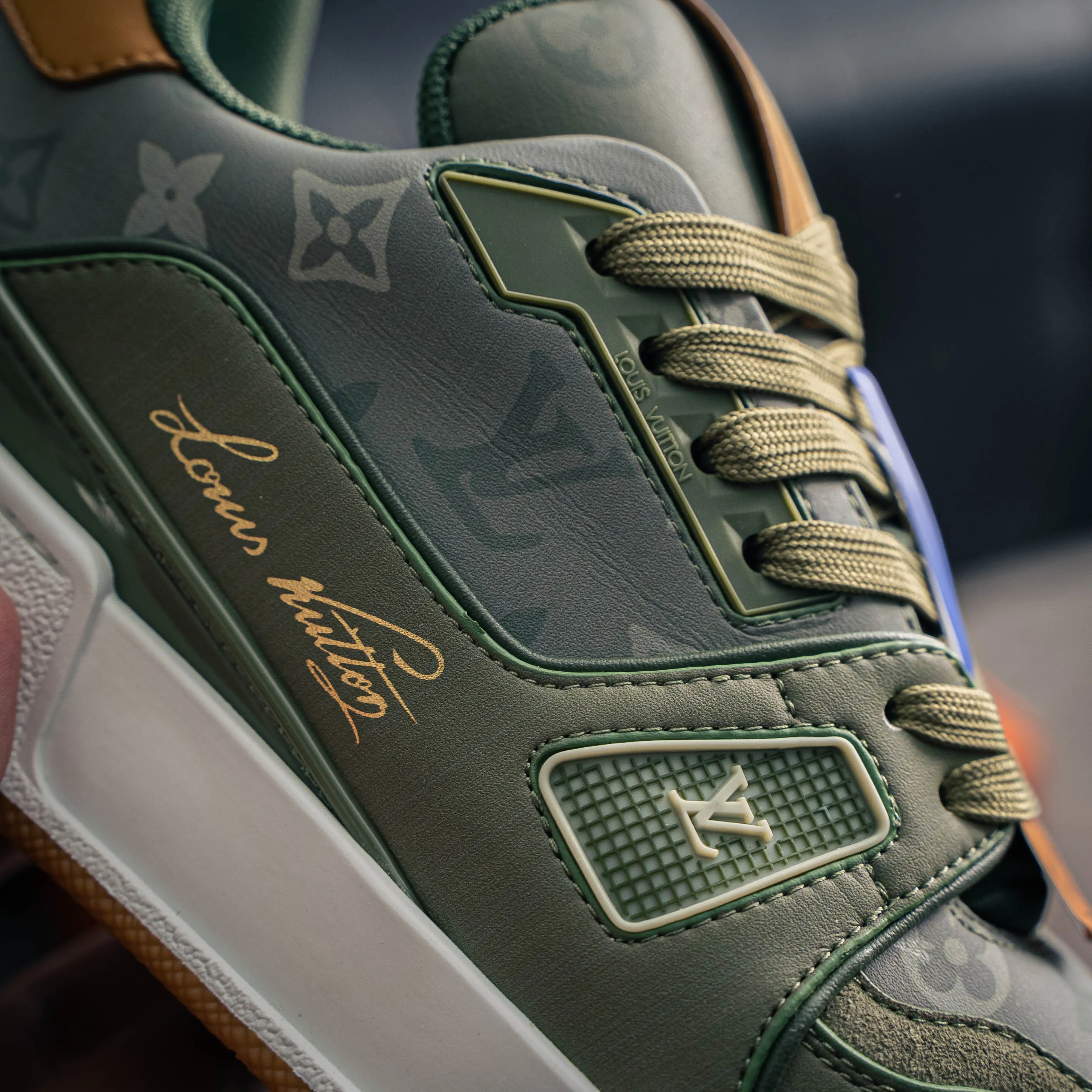 【VL 】 LOUIS VUITTON LV Trainer New Arrival ✦ Cowhide Leather Monogram ，Retro ✦ #54